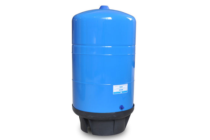 el tanque de almacenamiento azul del sistema del RO 20G, el tanque de agua de la ósmosis reversa 3/4" tamaño del poro