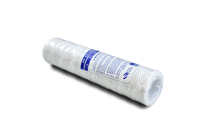 El grado superior 10" cartucho de filtro tejido del RO del sedimento, filtro de agua parte tamaño compacto