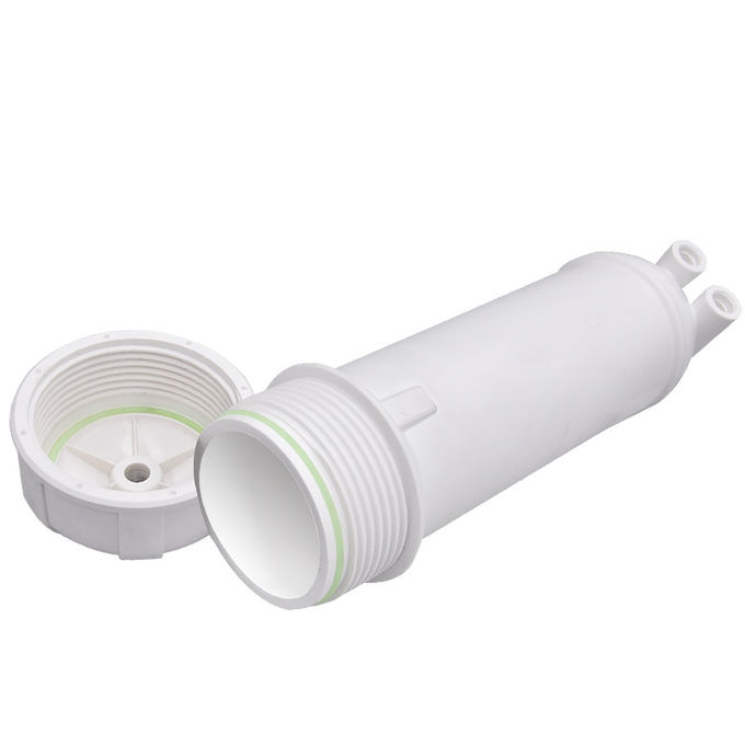 Cárter del filtro material de agua del Ro de los PP de la categoría alimenticia anillo de cierre del doble O de 10 pulgadas
