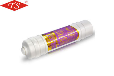 China Cartucho de filtro en línea blanco de los PP 1/4&quot; tamaño del pote para las piezas del filtro de agua proveedor