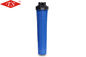 Cárter del filtro azul ligero, cárter del filtro plástico de agua para del RO la filtración pre proveedor