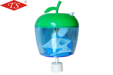 Apple forma el pote del agua mineral del plástico transparente para el dispensador del agua potable