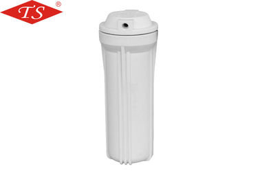 Plástico durable estilo americano del cárter del filtro del RO de 10 pulgadas con el hilo externo