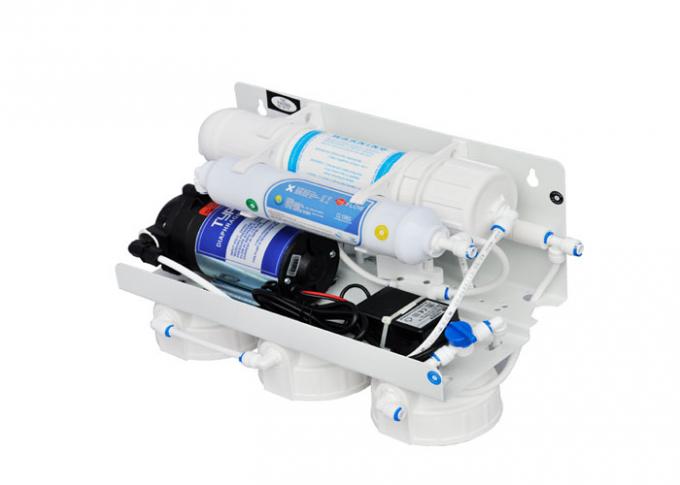 sistema auto del purificador del agua que limpia con un chorro de agua 50G 10 pulgadas primera fase de 5 PP del micrón